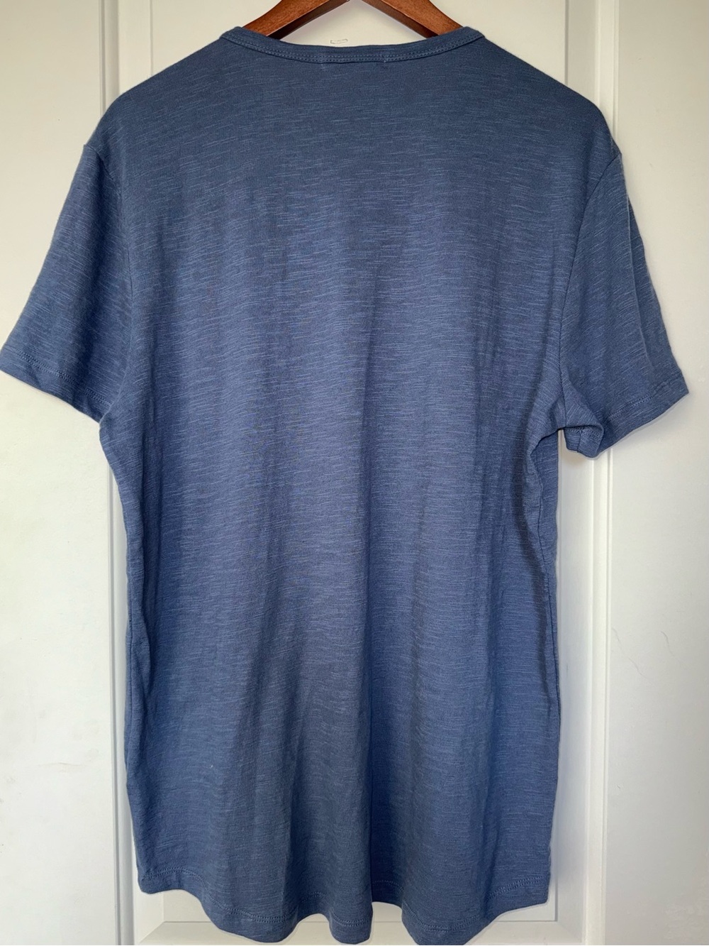 Marine Layer Vintage Heavy Slub Tee in Navy with White Chest Stripes - NWT - Picture 4 of 8